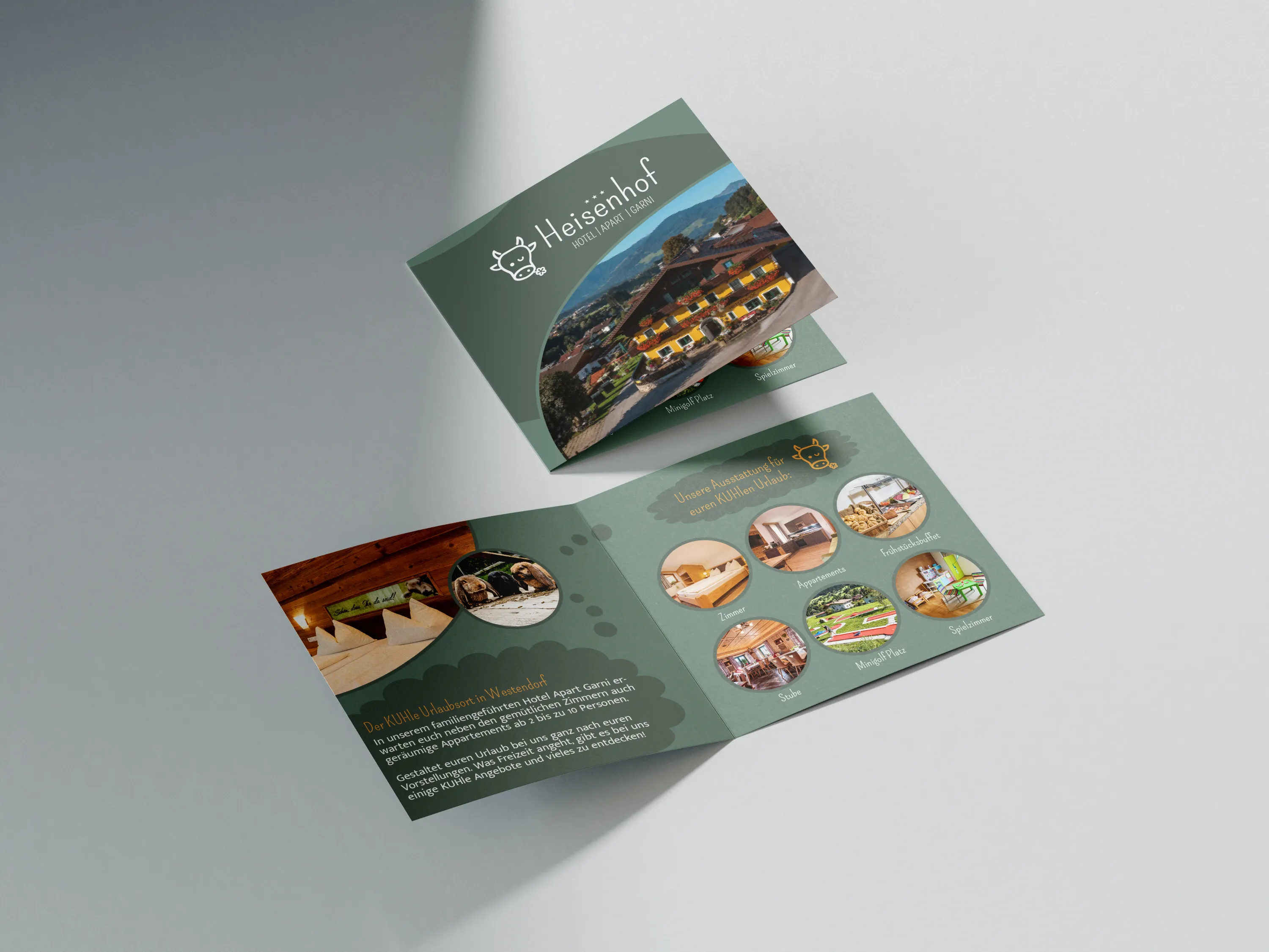 Heisenhof Flyer Design