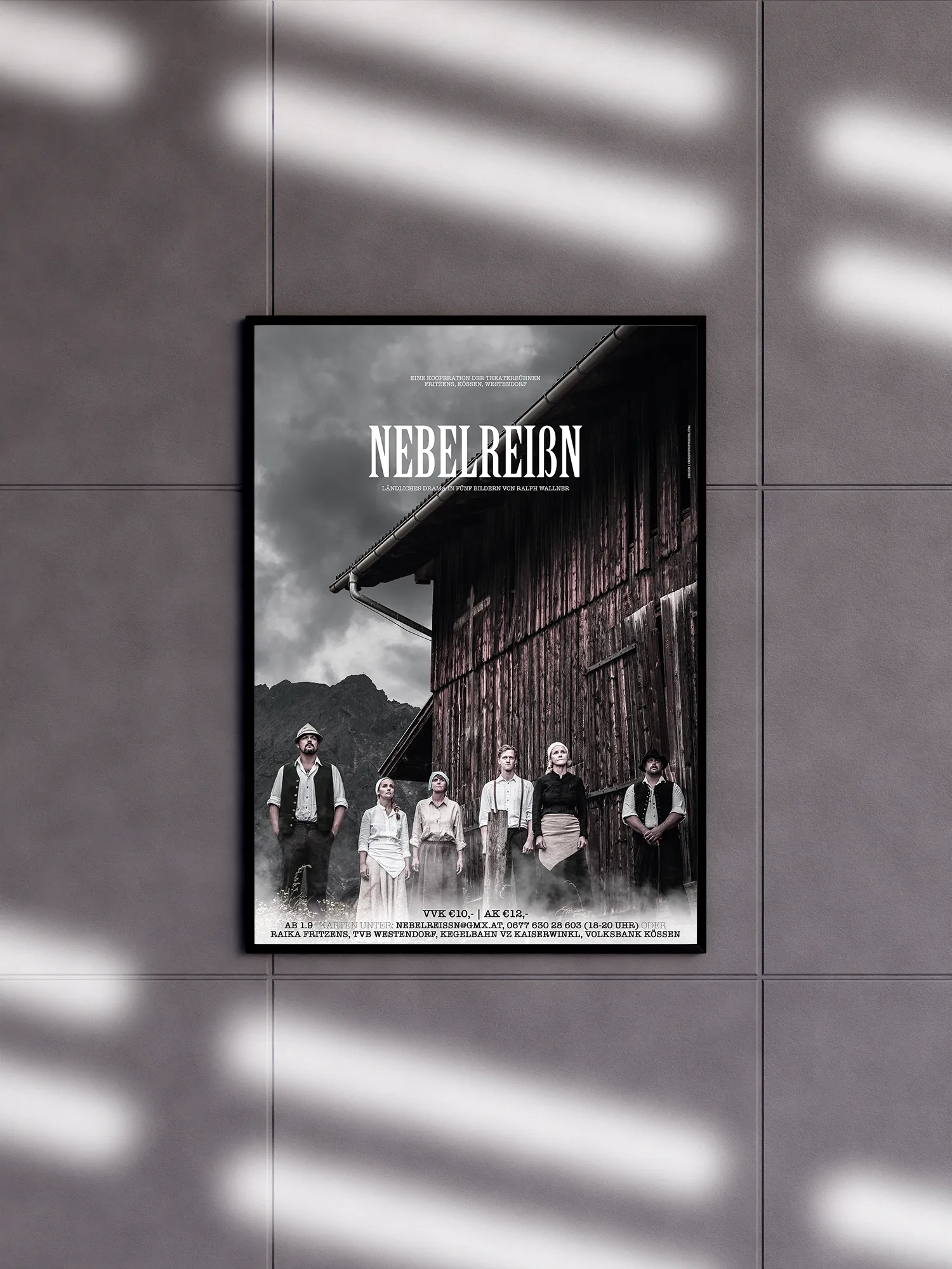 Plakat Design Theater