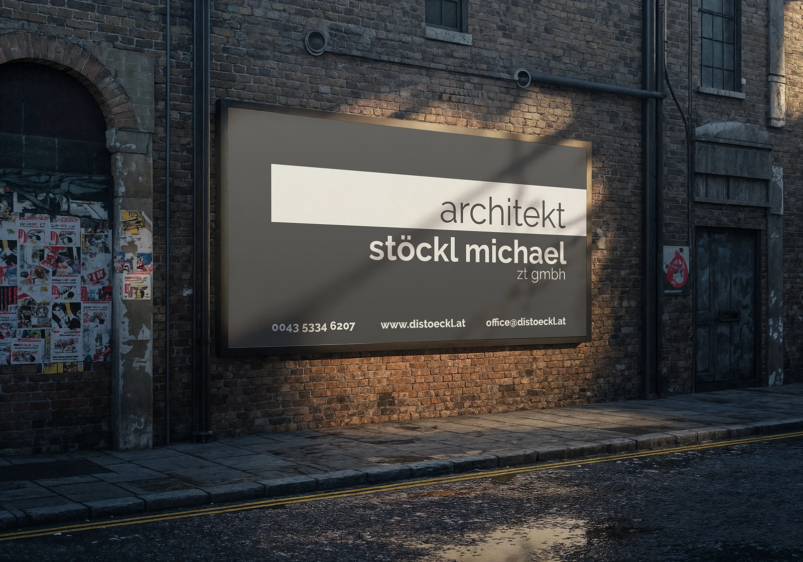 Werbebanner architekt stöckl michael